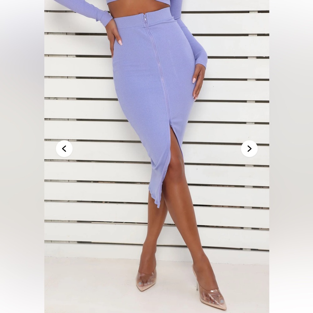 Fashion‎ Nova CREAM Pencil Skirt